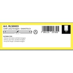 Filtreau UVC Titan 120W / 120000 Amalgam Lamp RLS0003